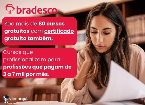 cursos gratuitos bradesco